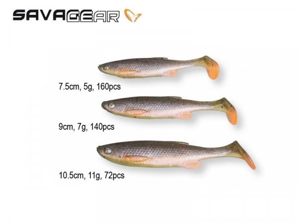 SAVAGE GEAR FAT T-TAIL MINNOW