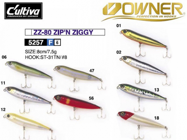 OWNER ZZ 80 ZIPN ZIGGY
