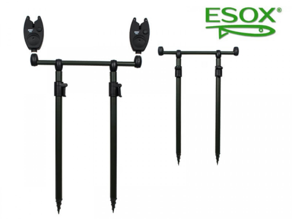 Esox Uni Set - Hrazdy s tyčou + 2x signalizátor Esox SOS