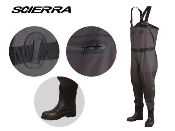 SCIERRA X-16000 CHEST WADER BOOT FOOT