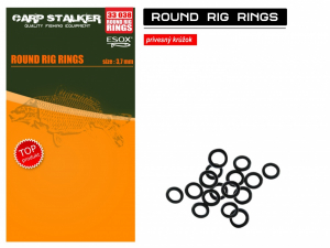 Esox Round Rig Rings 3,7 mm