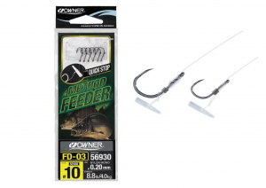 Nadväzec Owner FD-03 Method Feeder Quick Stop - Fluorocarbon