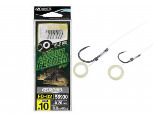 Nadväzec Owner FD-02 Method Feeder Pellet Band - Fluorocarbon