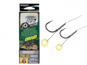 Nadväzec Owner FDB-02 Method Feeder Pellet Band - Braided Line