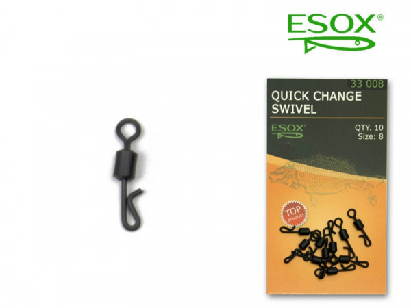 ESOX QUICK CHANGE SWIVEL, 10 ks