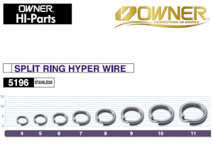 OWNER SPLIT RING HYPER WIRE