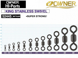 52445 KING STAINLESS SWIVEL