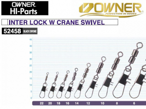 52458 INTER LOCK W CRANE SWIVEL