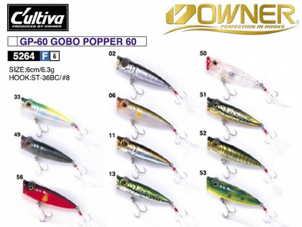 OWNER GP 60 GOBO POPPER