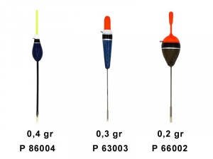 Plavák #0,2gr,0,3gr,0,4gr