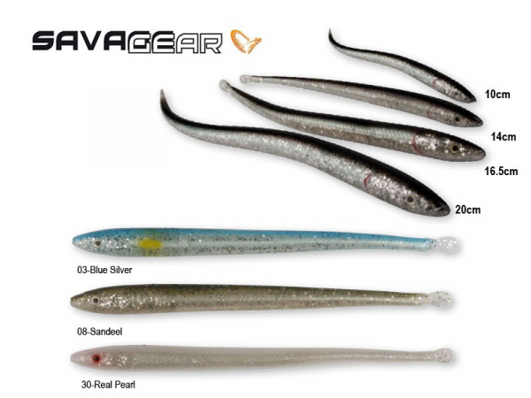 SAVAGE GEAR SG LB SANDEEL SLUGS