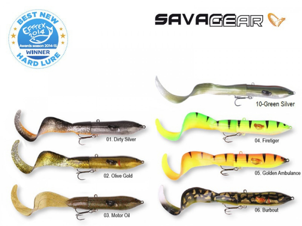 SAVAGE GEAR HARD EEL TAIL BAIT